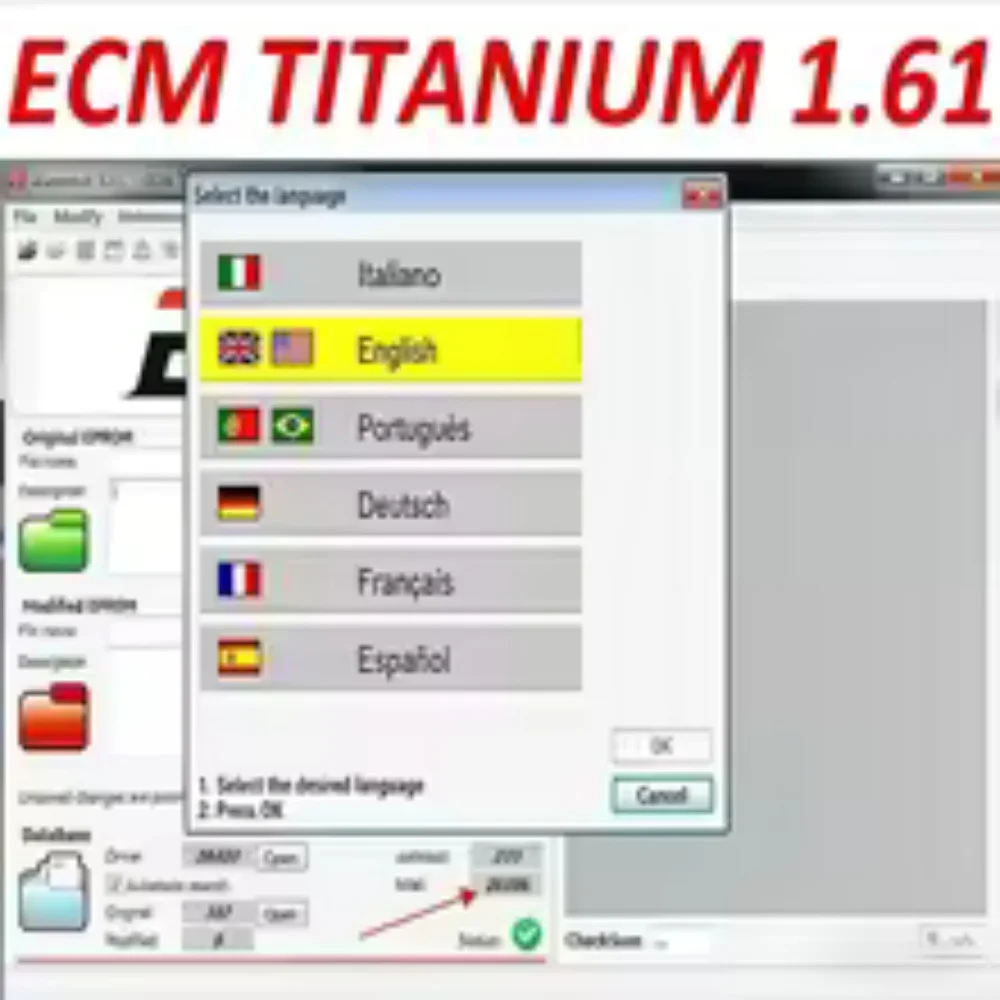 Auto Repair Software ECM TITANIUM 1.61 with 26000+Driver ECM 18259+Drivers for Ecu Tool Link Windows 7/10
