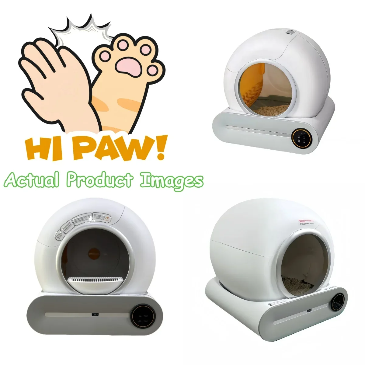 Factory Self Cleaning Automatic Cat Box High Quality Smart Cat Box APP Remote Control Smart Cat Box