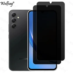 삼성 갤럭시 A34 5G 개인 정보 보호 화면 보호기에 대한 안티 스파이 강화 유리 삼성 A34 5G 유리에 대한 삼성 A34 A 34 5G 유리