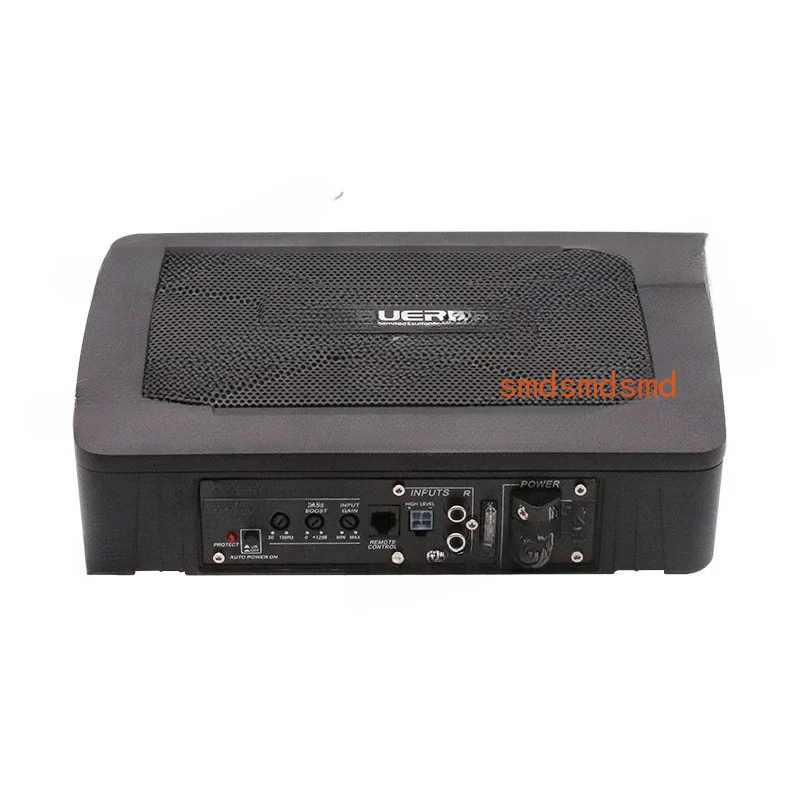 

9 дюймов 600 Вт HIFI тонкий под сиденьем супер бас автомобильный сабвуфер автомобильный динамик усилитель динамик аудио процессор музыкальный плеер