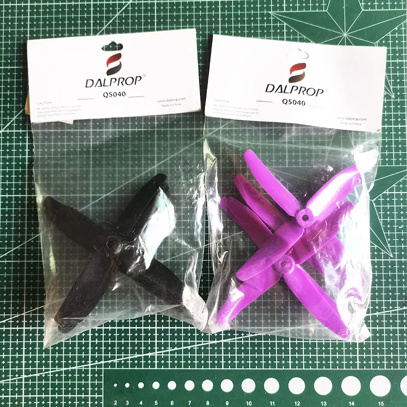 

Foxeer DALPROP New Cyclone DAL CW CCW 4 Blade Propeller Q5040 5X4X4 Racing 5inch Propellers 5MM POPO for RC FPV Racing drone
