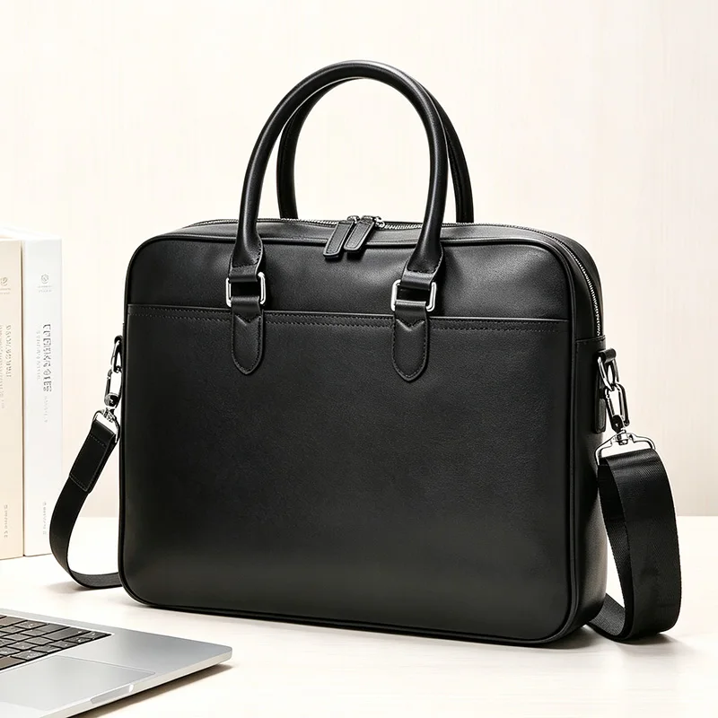 porte-documents-en-cuir-veritable-pour-hommes-sac-a-main-en-cuir-de-vache-naturel-sac-a-bandouliere-de-loisirs-sac-d'affaires-pour-hommes-pour-ordinateurs-portables