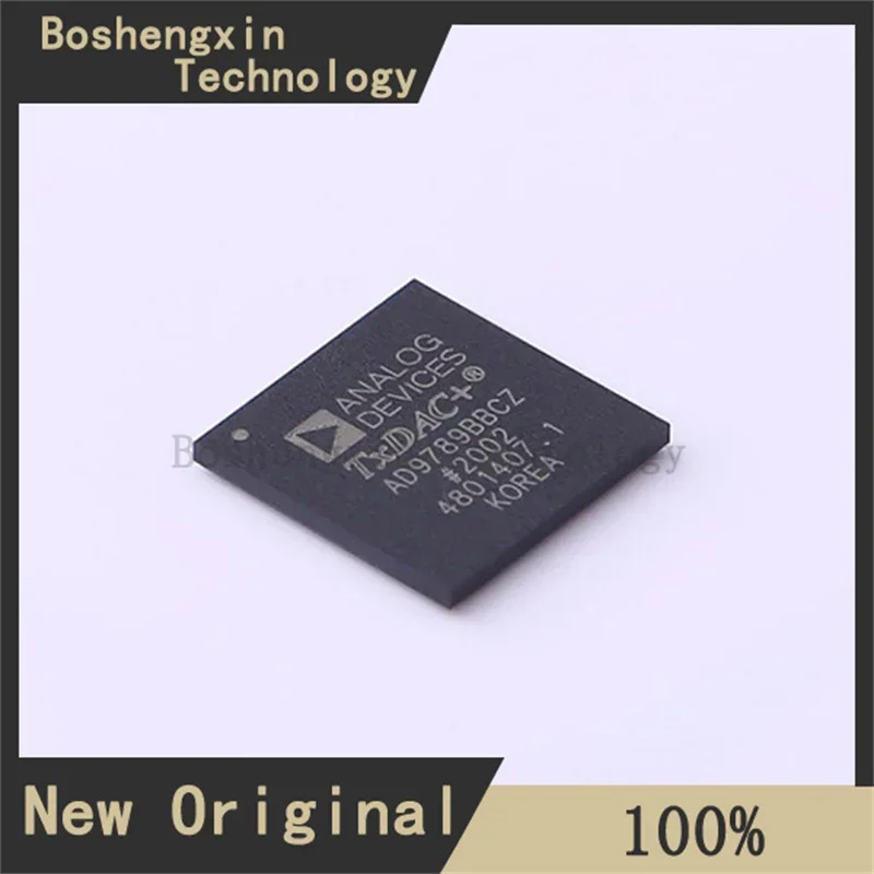 1Pcs AD9789BBCZ 14-bit, 2400 MSPS TxDAC+ with four-channel signal processing capability BGA-164 AD9789BBCZ