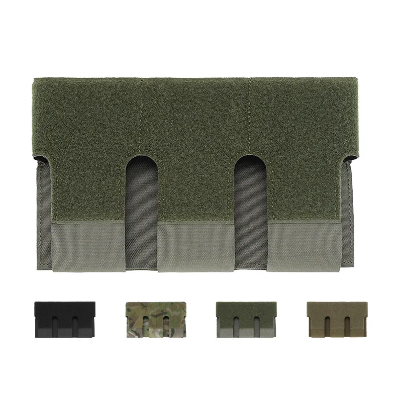 

Нейлон 500D, тройной подсумок для магазинов 5.56 (встроенный), специально для жилета, со встроенным подсумком для наклеек, тройной подсумок для клипсов