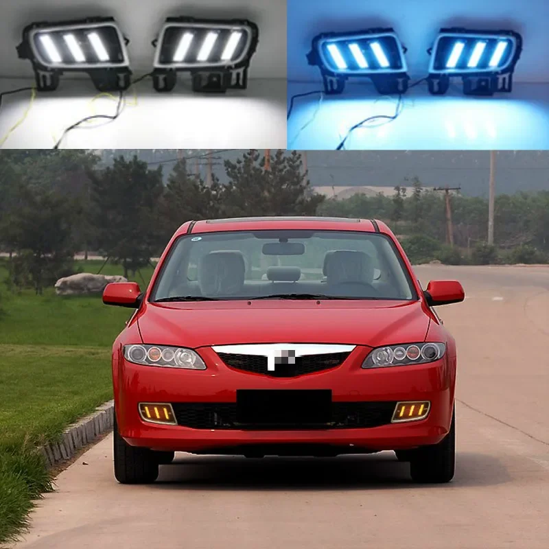 

2006~2009year car bumper lamp for Mazda 6 Mazda6 daytime light car accessories LED DRL headlight for Mazda6 fog light