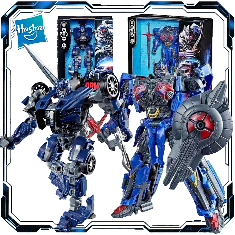 

Hasbro оригинальные аниме-фигурки-трансформеры серии SS L-level Blackened Optimus Prime, экшн-фигурки, игрушки для мальчиков и девочек, детский подарок