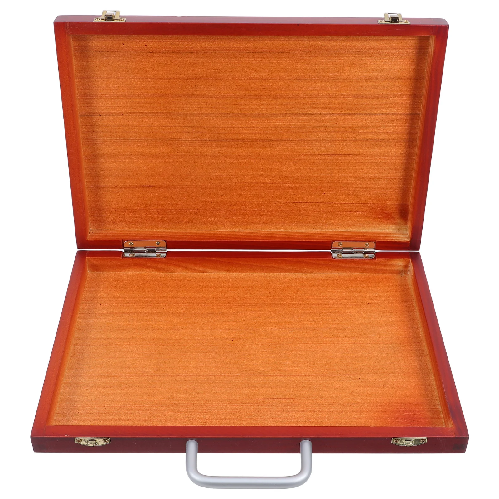 صندوق تخزين اللوحة الخشبية خفيف الوزن، منظم مستلزمات الفن على الطراز الأوروبي، حقيبة أدوات الرسم متعددة الوظائف للفنانين #4