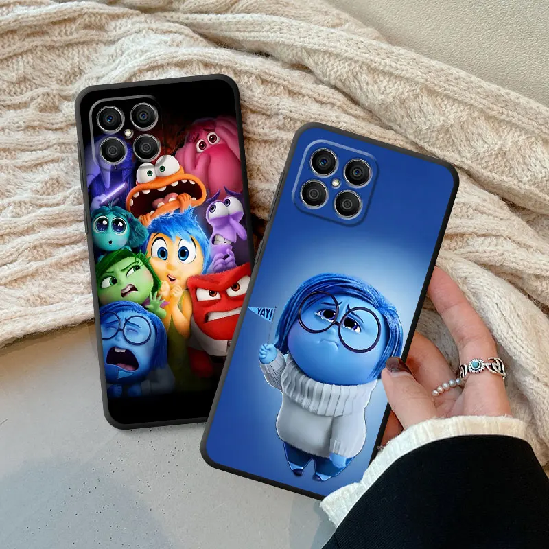 Disney Inside Out 2 Joy Phone Case for Honor X6a Magic5 Lite X8a X6 70 90 Pro X9a X8 8X X7 Magic5 Silicone Matte Luxury Cover