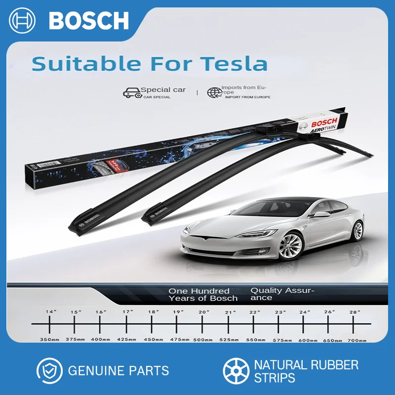 

Bosch boneless Cars wiper blade For Tesla Model Y Model 3 Model S Model X Silent Spray Wipers