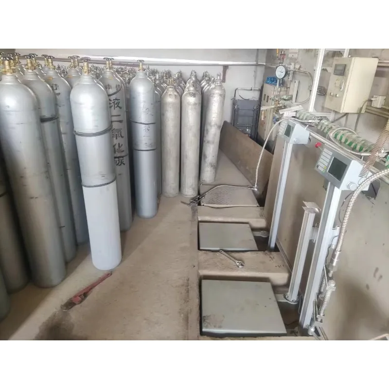 Yubo LPG Weighing Scales Cooking Gas Filling Machine Electric Lpg Gas Cylinder Filling Scale