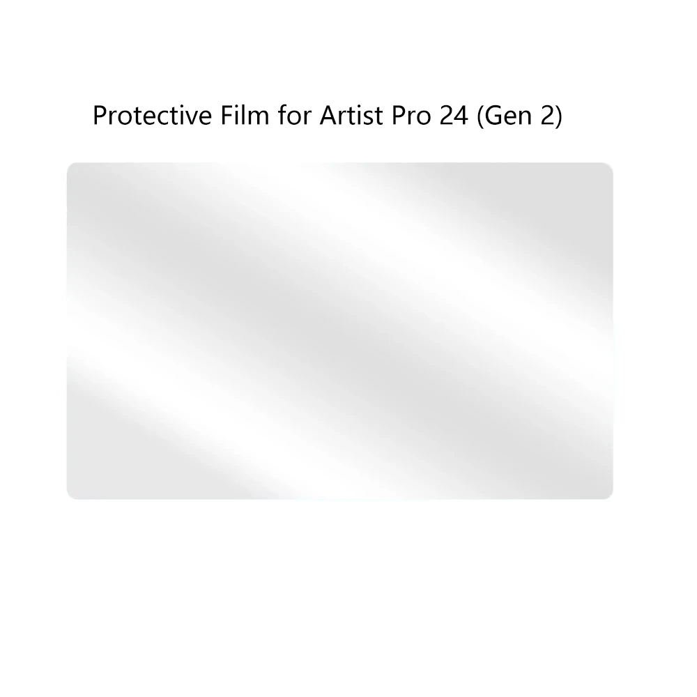 Screen Protector ONLY for XP PEN Artist Pro 24 (Gen 2) Drawing Monitor Paper Like Feeling Matte Film (2pcs)