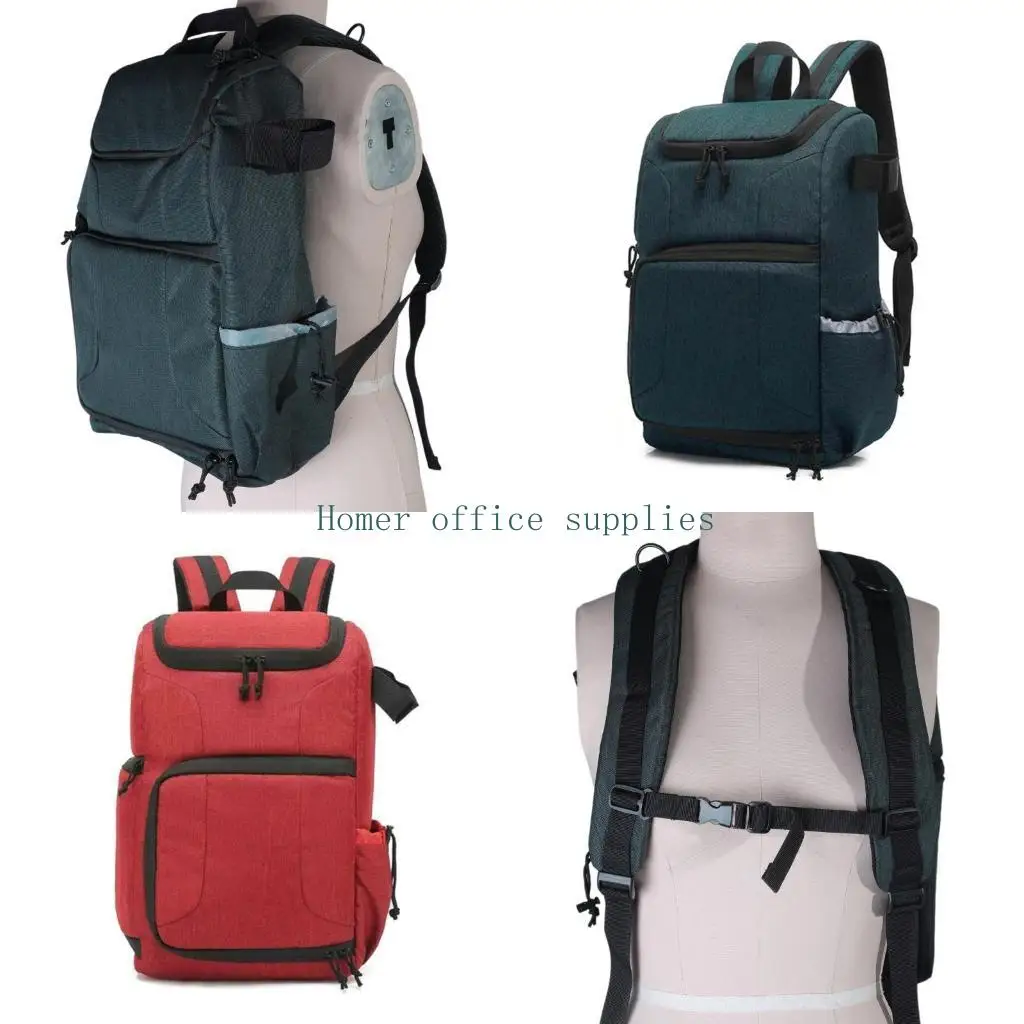 

K43B Camera Backpack Nylon Bag Photography Backpack Waterproof DSLR SLR Camera Bag Camera Camcorders Backpack Multifunctional