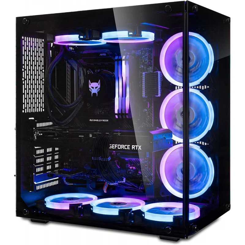 Q7 Hero |   PC para Juegos, Ryzen 9 9950X3D 16X 5,70GHz 32 Hilos, RTX 5090 32GB, 32GB RAM, 2TB NVMe SSD, Refrigeración Líquida