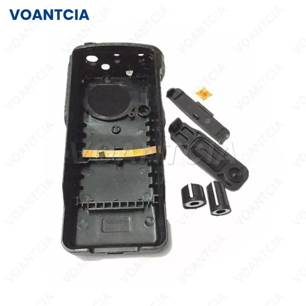 Capa frontal com botão, capa contra poeira para motorola xpr7350 dp4400 dp4401 dgp5050 dgp8050 xir p8608 p8600 gp328d xpr7000