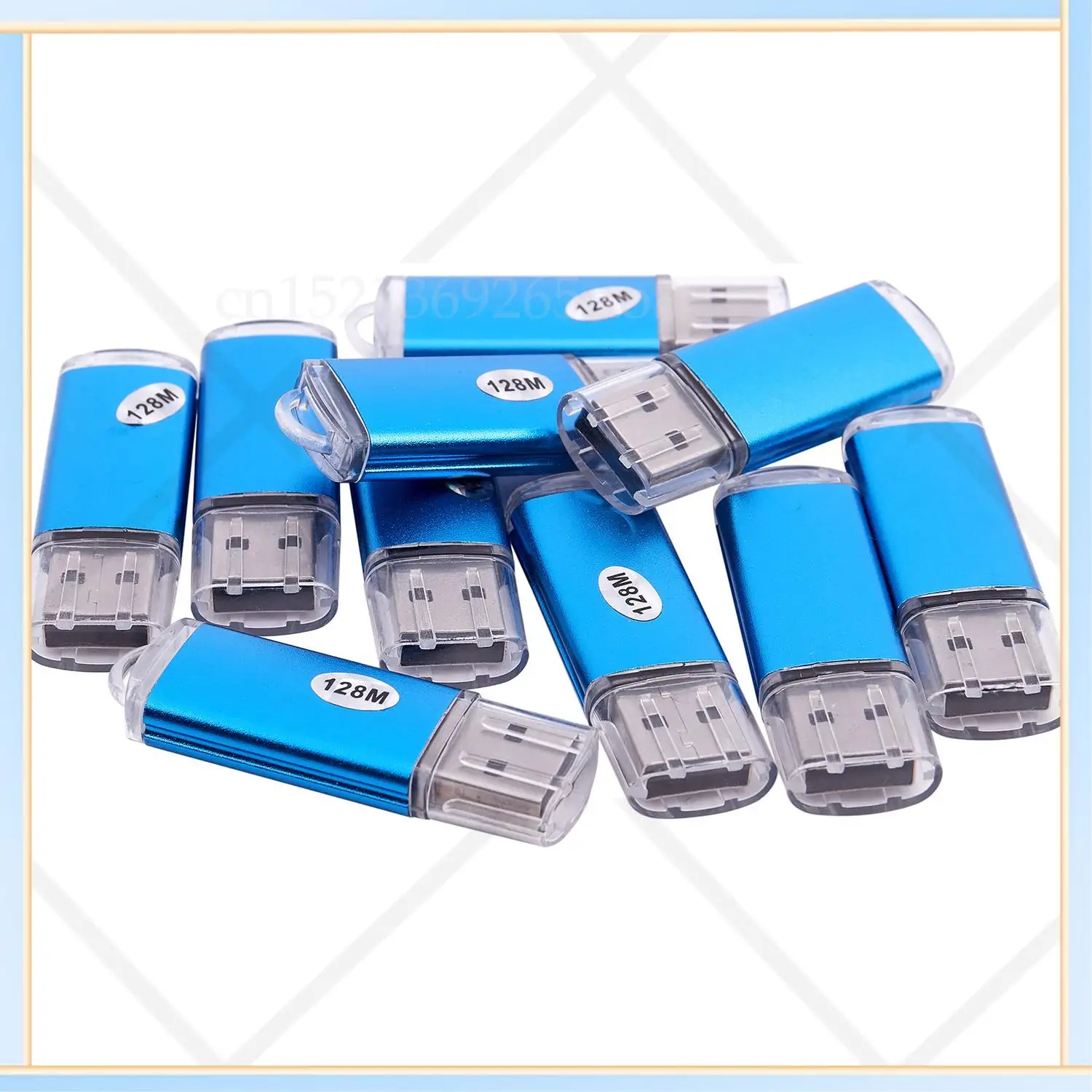 

-SPOR 10 X USB Memory 2.0 Memory Stick Flash Drive 128MB Gift