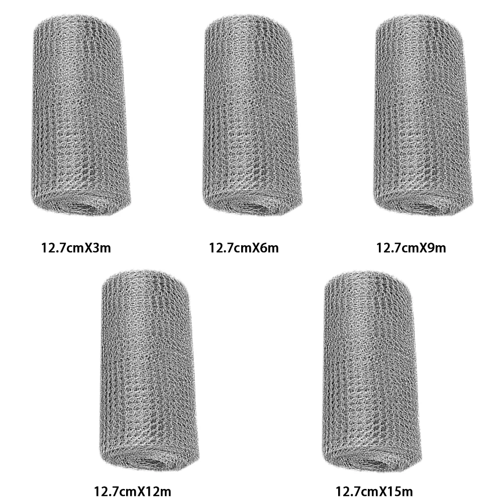 3/6/9/12/15M Metal Mesh Wire Mesh Stainless Steel Rabbit Rodent Pest Protection Insect Screen Filter Mesh for Hole Filler