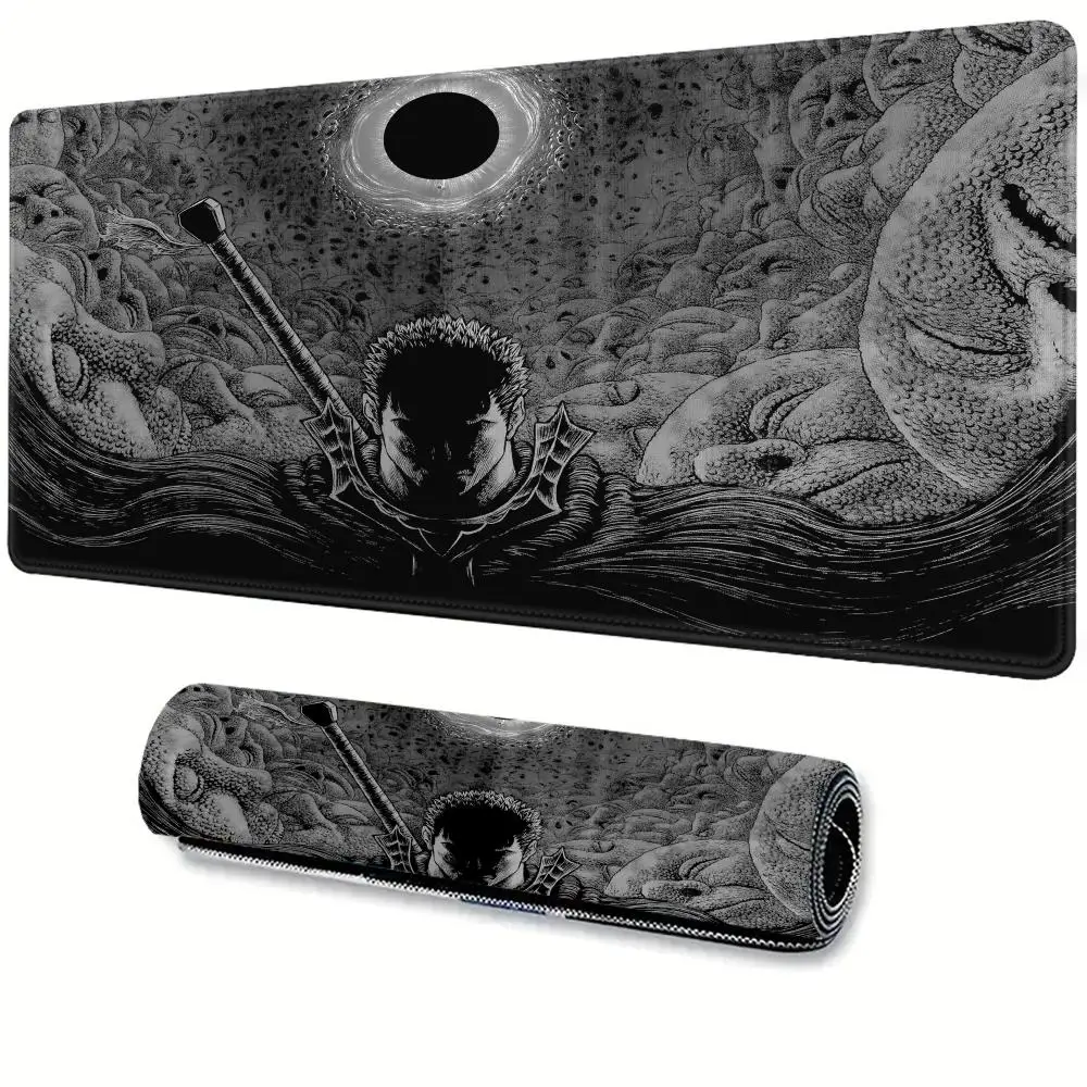 

Guts sword in berserk Mouse Mat Anime Berserk Mousepad Desk Mat With Lockrand Gaming Accessories Prime Gaming XXL Keyboard Pad