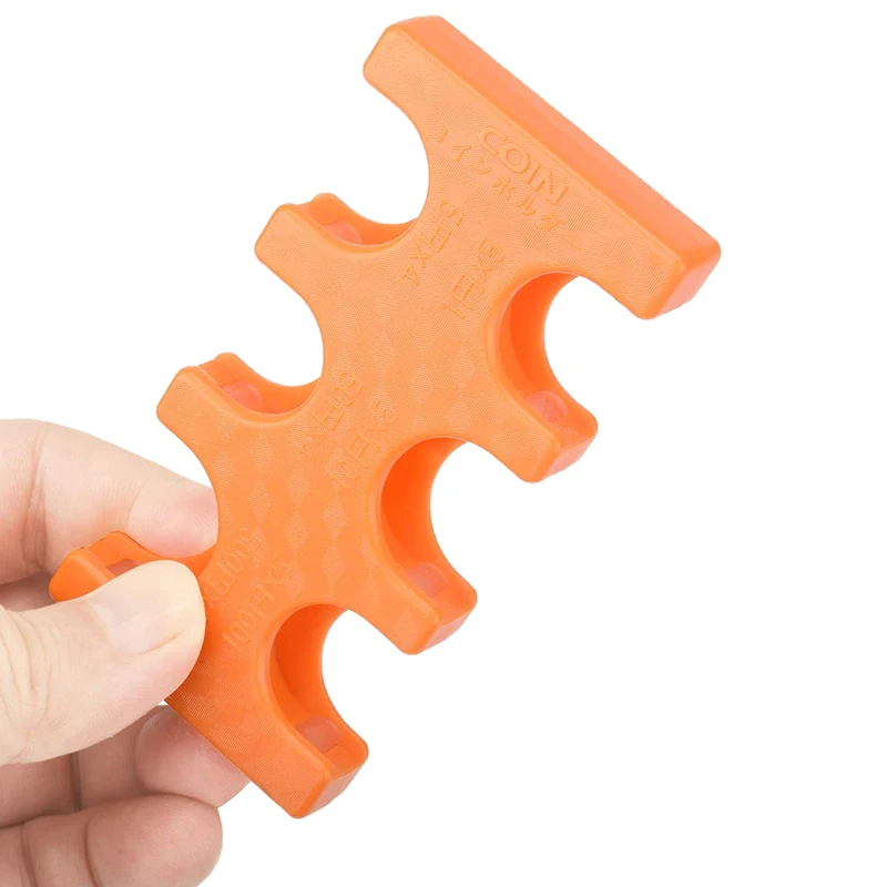 Mini Euro Coin Dispenser Plastic Storage Box Coin Collection Purse Wallet Organizer Holder For Car Coin Changer Holder