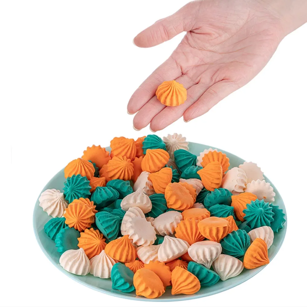 

18 Pcs/Lot fake sweet food early education toy display props Macaron dessert simulation artificial Meringue candy models