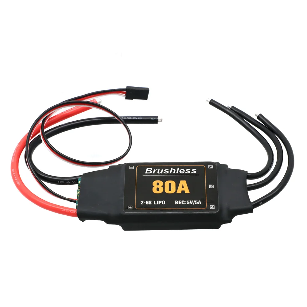 Mitoot-Brushless 80A ESC Speed Controller 2-6S 5V 5A UBEC، RC FPV Quadcopter، الطائرات، طائرات الهليكوبتر