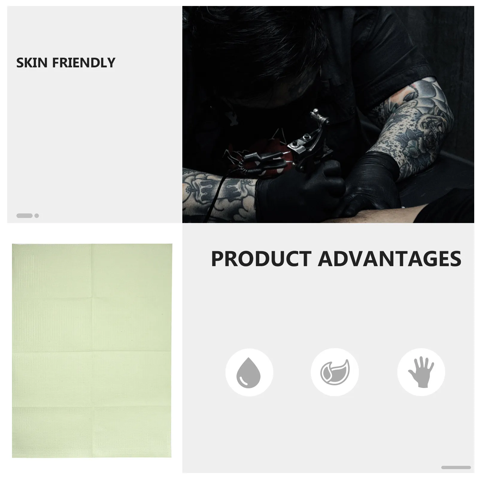 

125pcs Practice Mat For One-Off Clean Pad Thickened Waterproof Pad Beauty Salon Dental Office Use