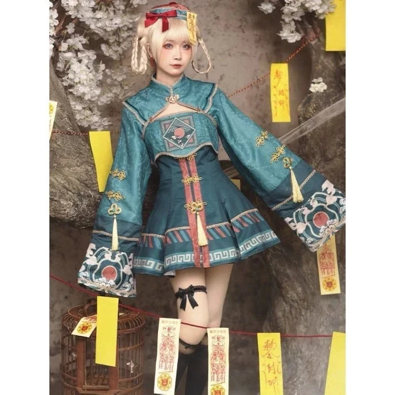 

x;3,r'b\7/Easter Japan style Sweet Loli dress cute anime zombie girl cosplay cartoon China vampire women Halloween cl6;n,9\j/5'k