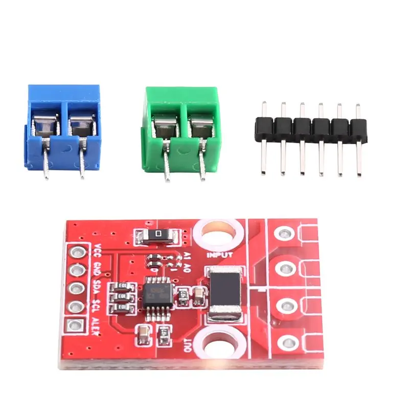 

A93PHOT! INA226 Voltage Current Module Bi-Directional Zero-Drift Breakout Board Current Voltage Monitoring Sensor Module Unwelde