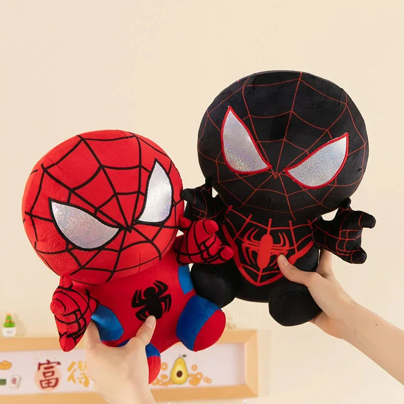 

Spider Man Plush Dolls Toys 25CM Marvel Figure Model Plushies Stuffed Doll Home Room Decor Peluche Pillow Birthday Gifts