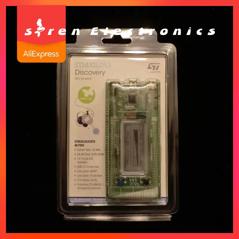 

STM32L0538-DISCO 32L0358DISCOVERY ARM Discovery комплект для серии STM32L0 с MCU STM32L053C8 STM32L0538DISCOVERY