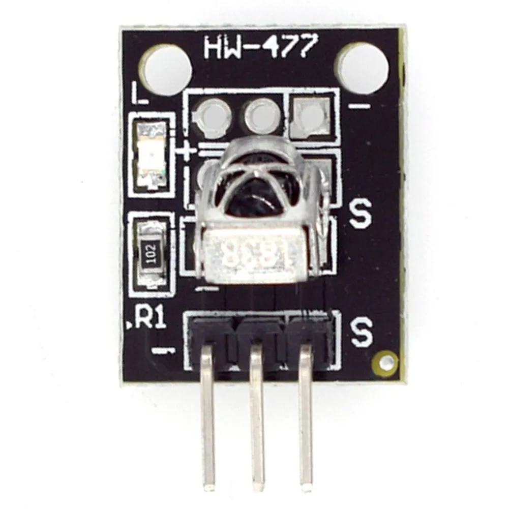 KY-022 IR Sensor Receiver Module 2.7-5.5V IR Remote Control Receiver Module 3Pin TL1838 VS1838B 1838 for Arduino DIY Kit