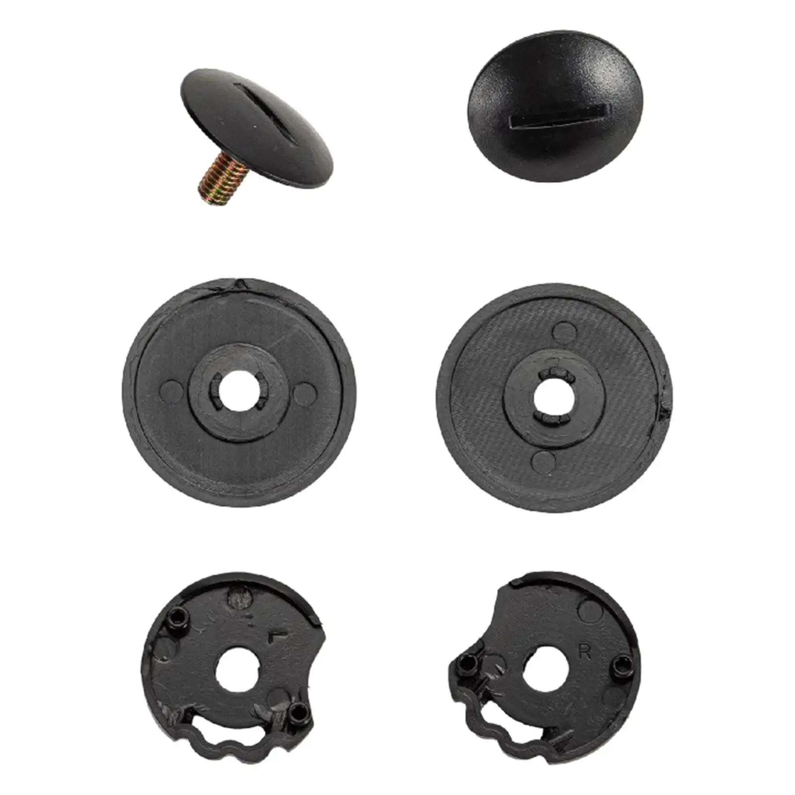 Helmet Lens Base Parts Set Replace Sturdy Practical Visor Base Fittings Helmet