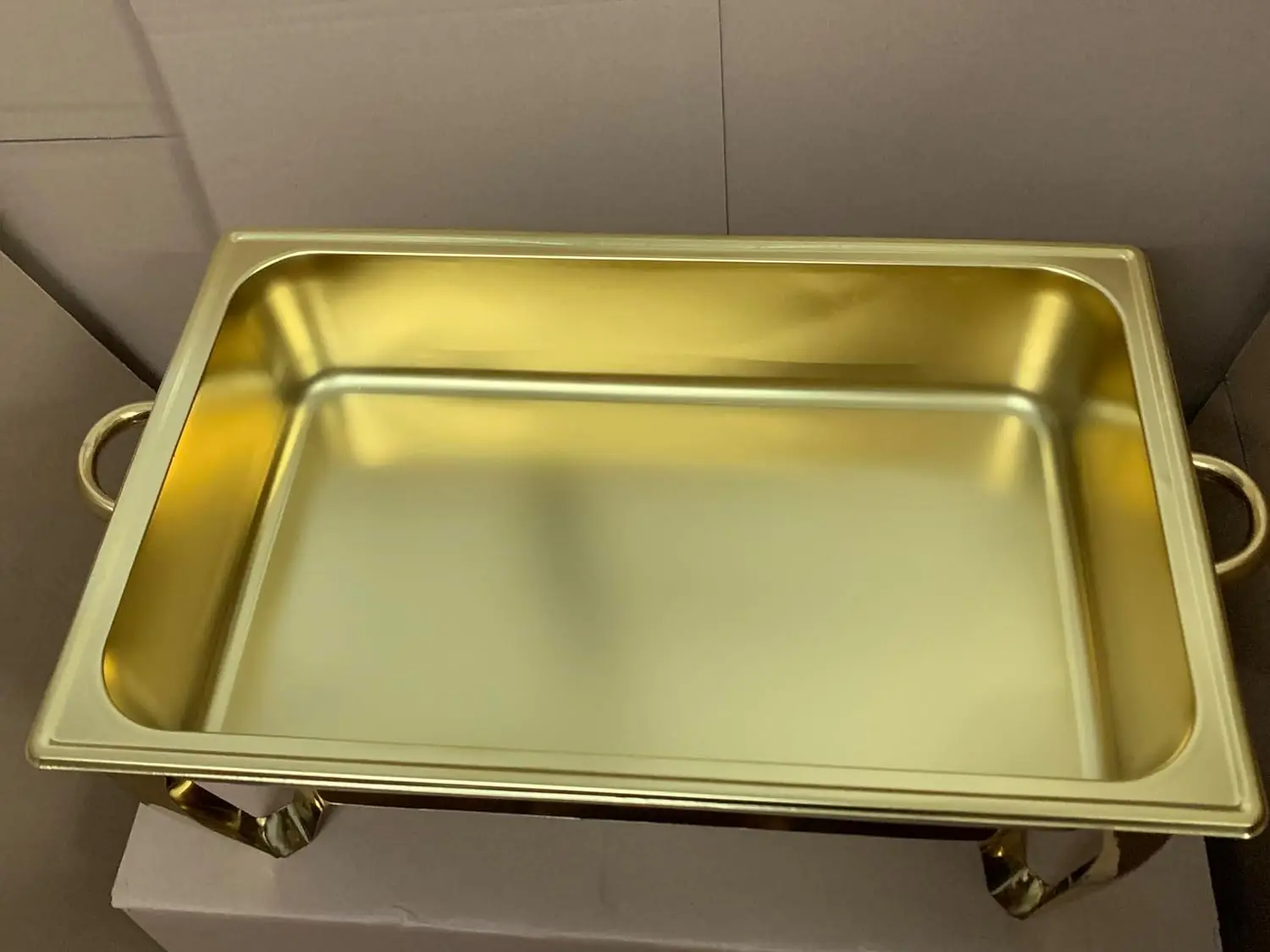 Zestaw do bufetu z golden hot potem, podgrzewacz do żywności ze stali nierdzewnej, serwer do bufetu, na bankiety, imprezy, catering, wesela, zestaw do hot potu