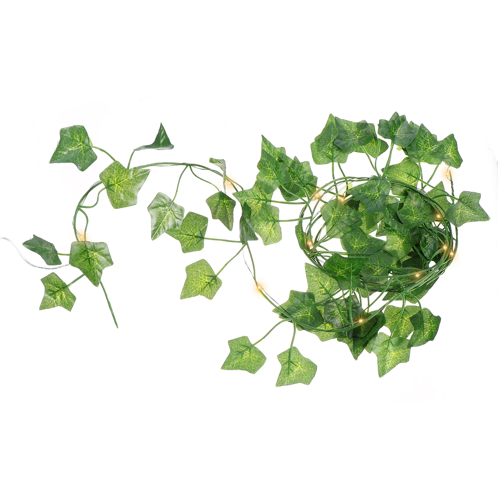 

Led String Lights Artificial Garland Green Leaves Vine Decorative Lamp For Garden Home Bar Hanging Rattan Light Festive