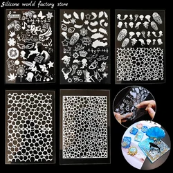Silicone world Epoxy Resin Filling Material Ocean White Water Ripple DIY Resin Sticker Jewelry Making Accessories