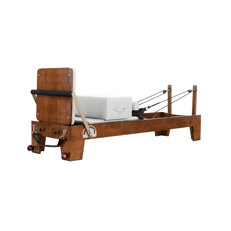 

Factory Price Pilates Reformers Equipment Home and Gym Professional Oak Reformer Bed Machine for Sale
