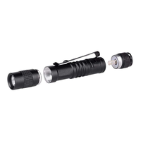 Y49A-5X Flashlight Pen Torch Super Small Mini AAA XPE-R3 LED Lamp Belt Clip Light Pocket Torch With Holster