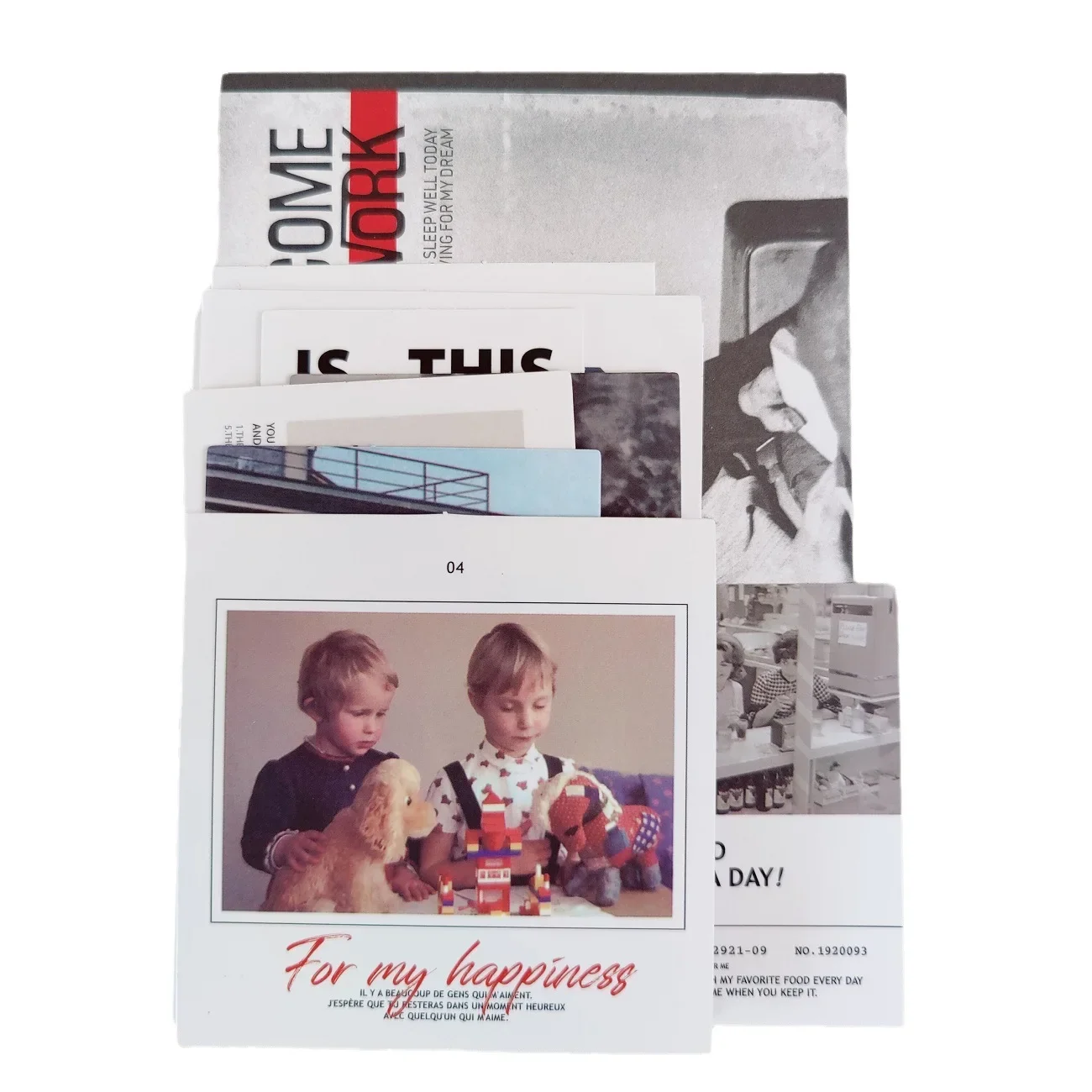 شخصيات OAB الكورية 202hosil مجلة ذات المناظر الطبيعية الخلابة ريترو سكرابوكينغ ملصق المواد التصوير ملصق حزمة الحرف اليدوية