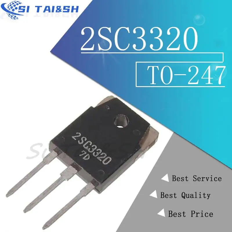 5PCS 2SC3320 TO-3P C3320 2SC2625 2SC2581 2SC3181 2SC3552 2SC3835 2SC3856 2SC3988 2SC4467 2SC4706 2SC5198 2SC6011 C2625