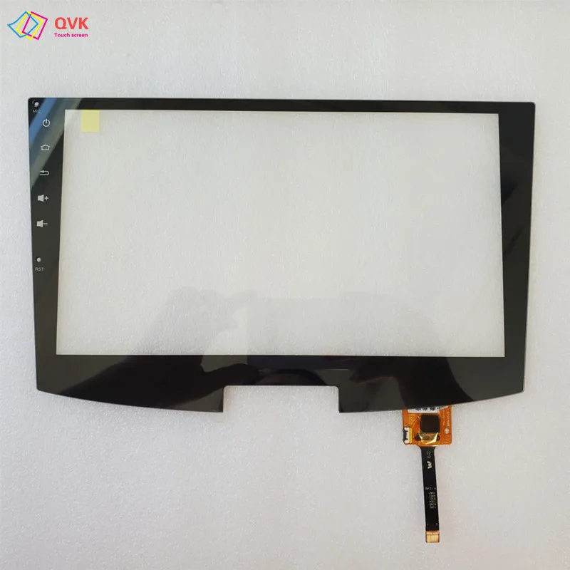 

QVK 10 INCH ZHG- 0171D/190B radio multimedia player capacitive touch screen digitizer sensor GT9271 12/6Pin 260*158mm