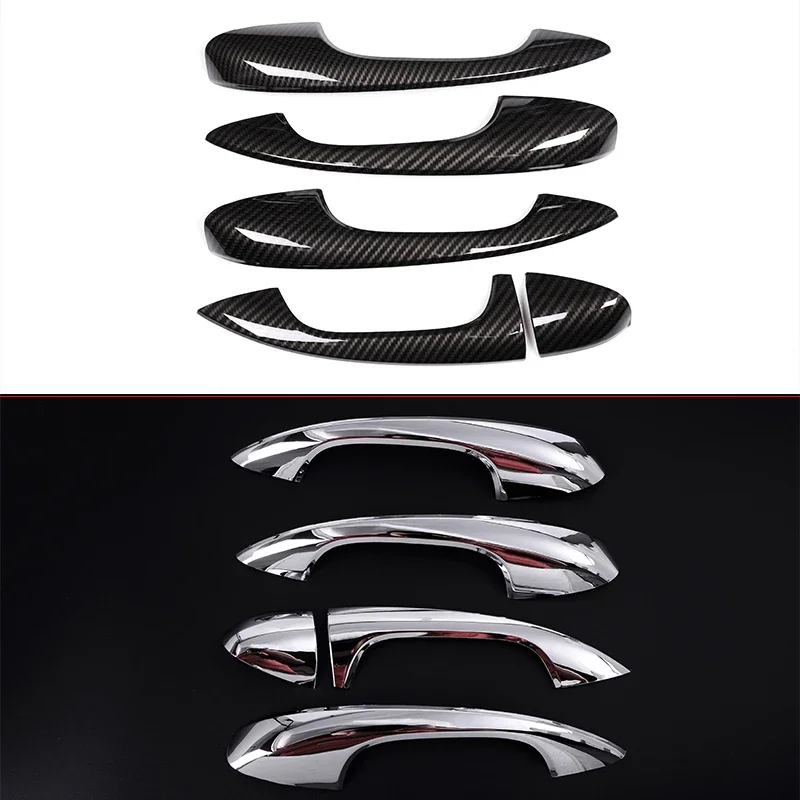 For Mercedes Benz E Class W213 2016-2023 GLC X253 C Class W205 2015-2021 Left Hand Drive ABS Door Handle Trim Car Accessories