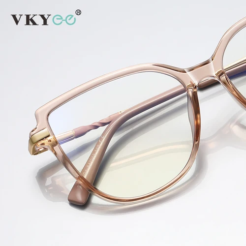Imagen 2 del producto VICKY, gafas de lectura con montura grande y elegante, diseño geométrico Simple, antiluz azul, prescripción personalizada disponible PFD2210