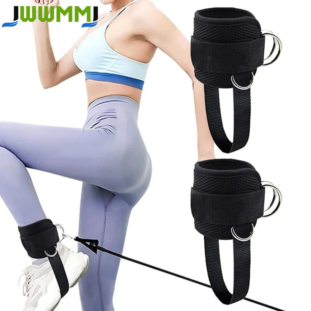 Ankle Straps for Cable Machine, Cable Ankle Attachment for Gym, Ankle-Cuff,Kickback Ankle Strap for Glute Workout,Leg Extensions
