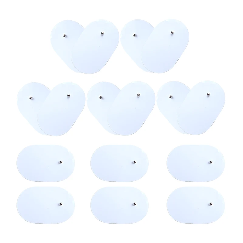 Self Adhesive Electric Pads 4x6.5cm TENS Gel Snap for Electric Body Massager Muscle Stimulator Patch
