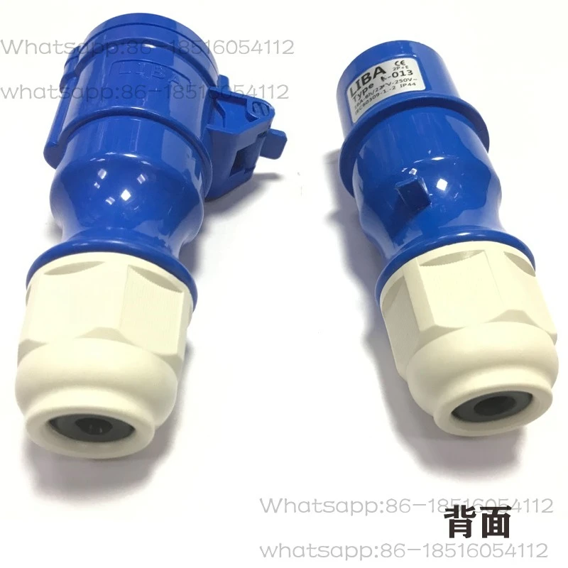 

Stage Industry 3-core 16A Waterproof Aviation Light Power Cord Box Silicon Box Plug