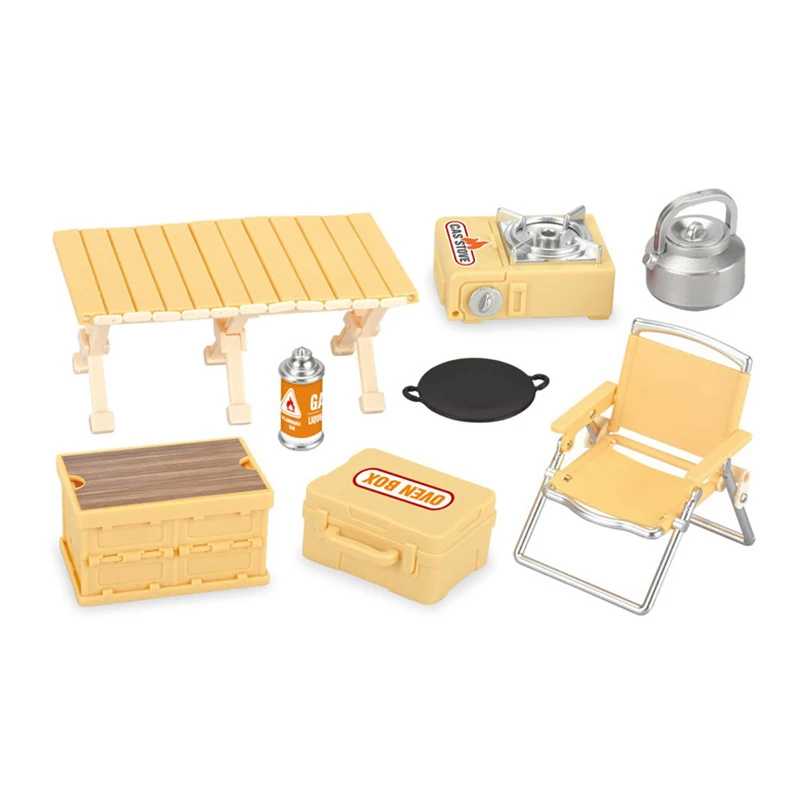 Folding Tables for Dollhouse Picnic Set