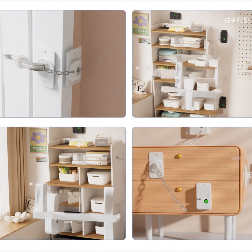 Home Security Locks For Doors - Biometric Fingerprint Lock Quick Unlock Electronic