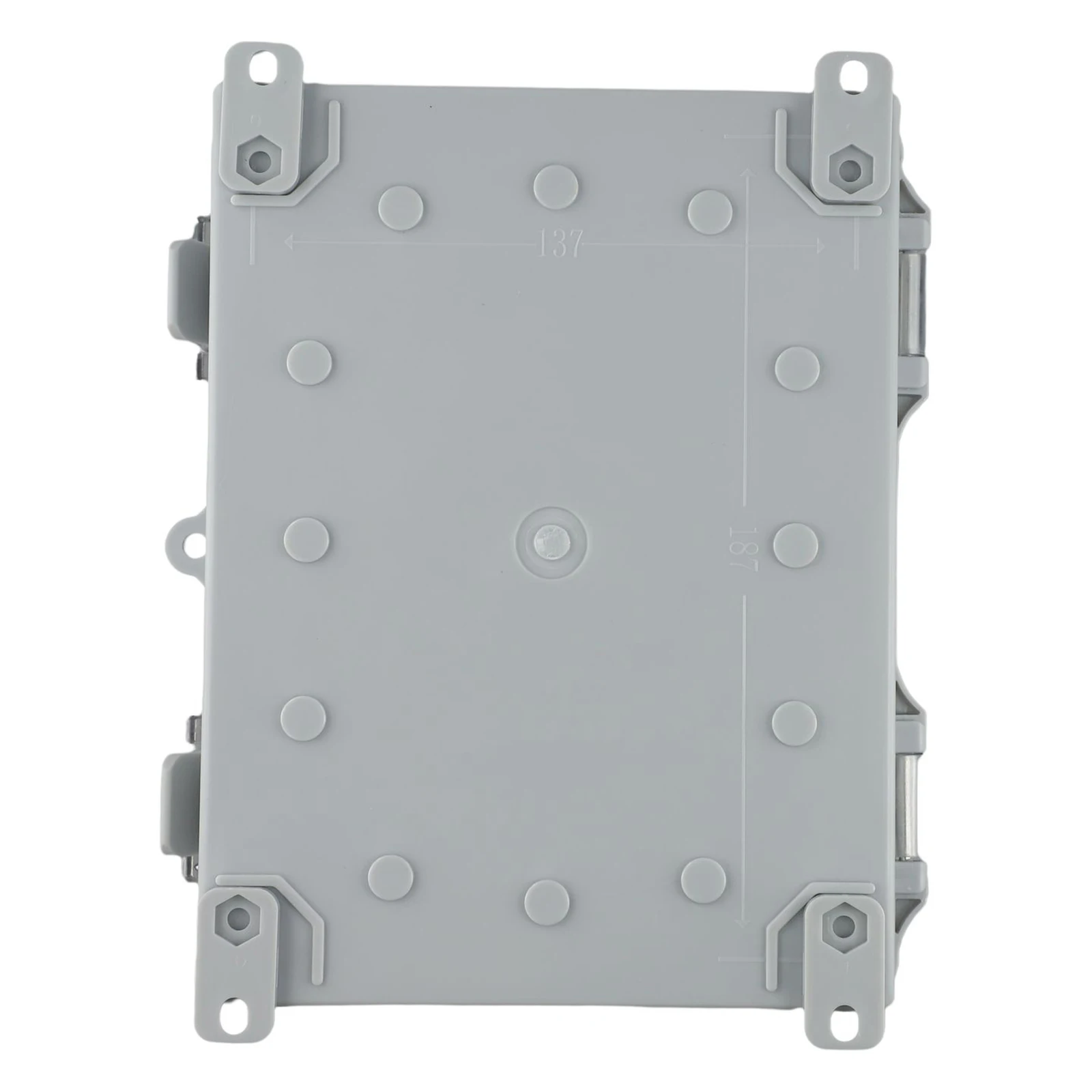 220*170*110mm Plastic Waterproof Box ABS Waterproof Box Sunproof Rainproof Shockproof Dustproof Flame-retardant
