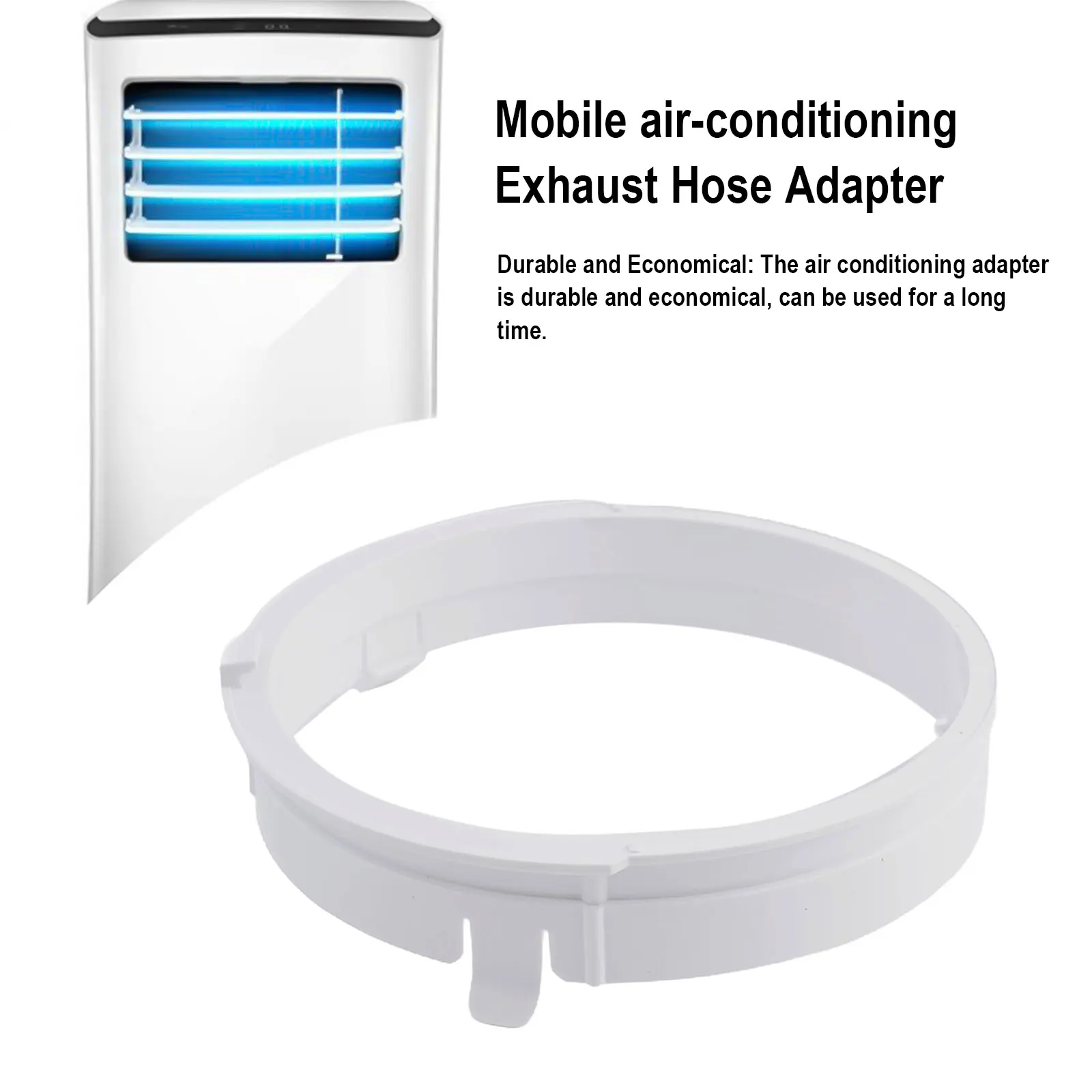 

Удобный для 1 5P разъем для шланга мобильного кондиционера. Простая установка для диаметра выхода 15 см. Серый цвет.