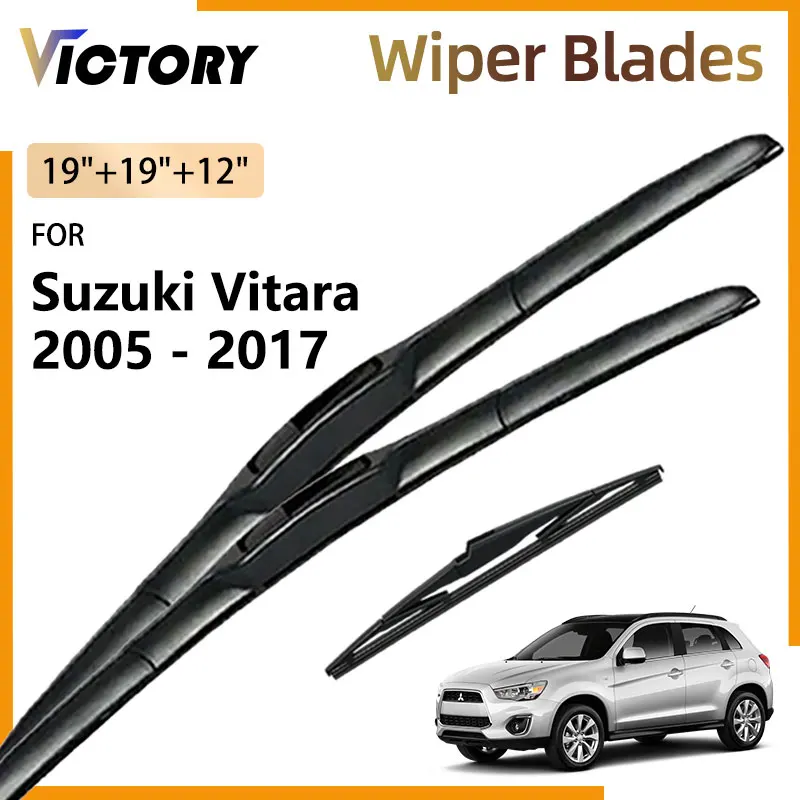 

Front Rear Wiper Blades For Suzuki Grand Vitara JT Escudo Nomade Chevrolet Grand Vitara SZ 2005 - 2017 2016 2015 Window Brushes