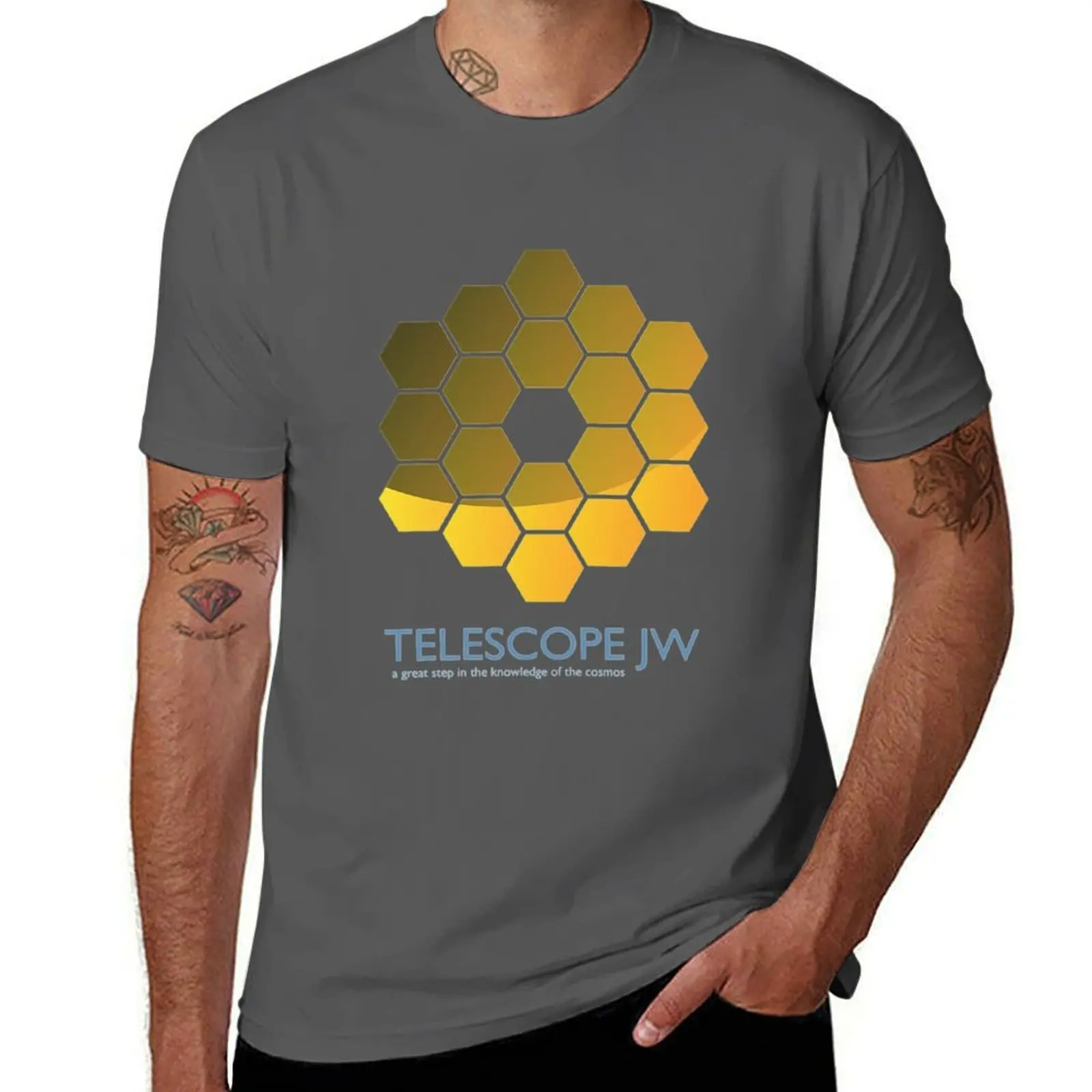 

James Webb Telescope Space T-Shirt Essential Solid Color T-Shirt